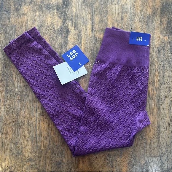 JoyLab Textured Violet Leggings size small - Picture 1 of 4